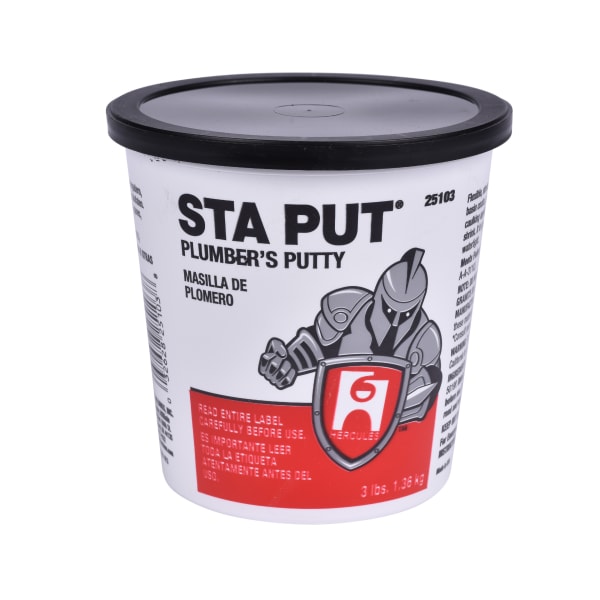 Hercules® Sta Put® 3 lb. Plumber's Putty