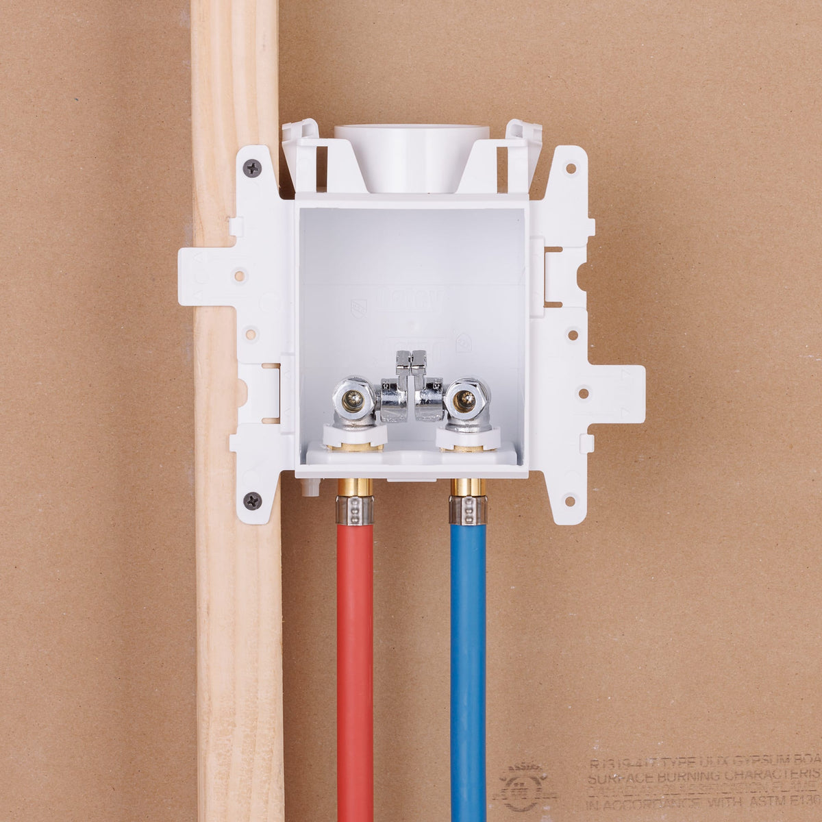 Oatey® MODA® 2-Valve F1807 PEX (Brass) Lavatory Supply Box - Standard Pack