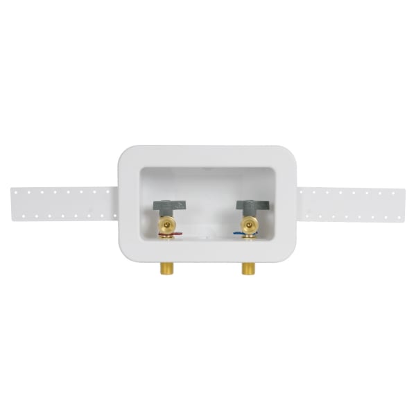 Oatey® Centro, 1/4 Turn, Copper - Assembled - Washing Machine Outlet Box - Standard Pack