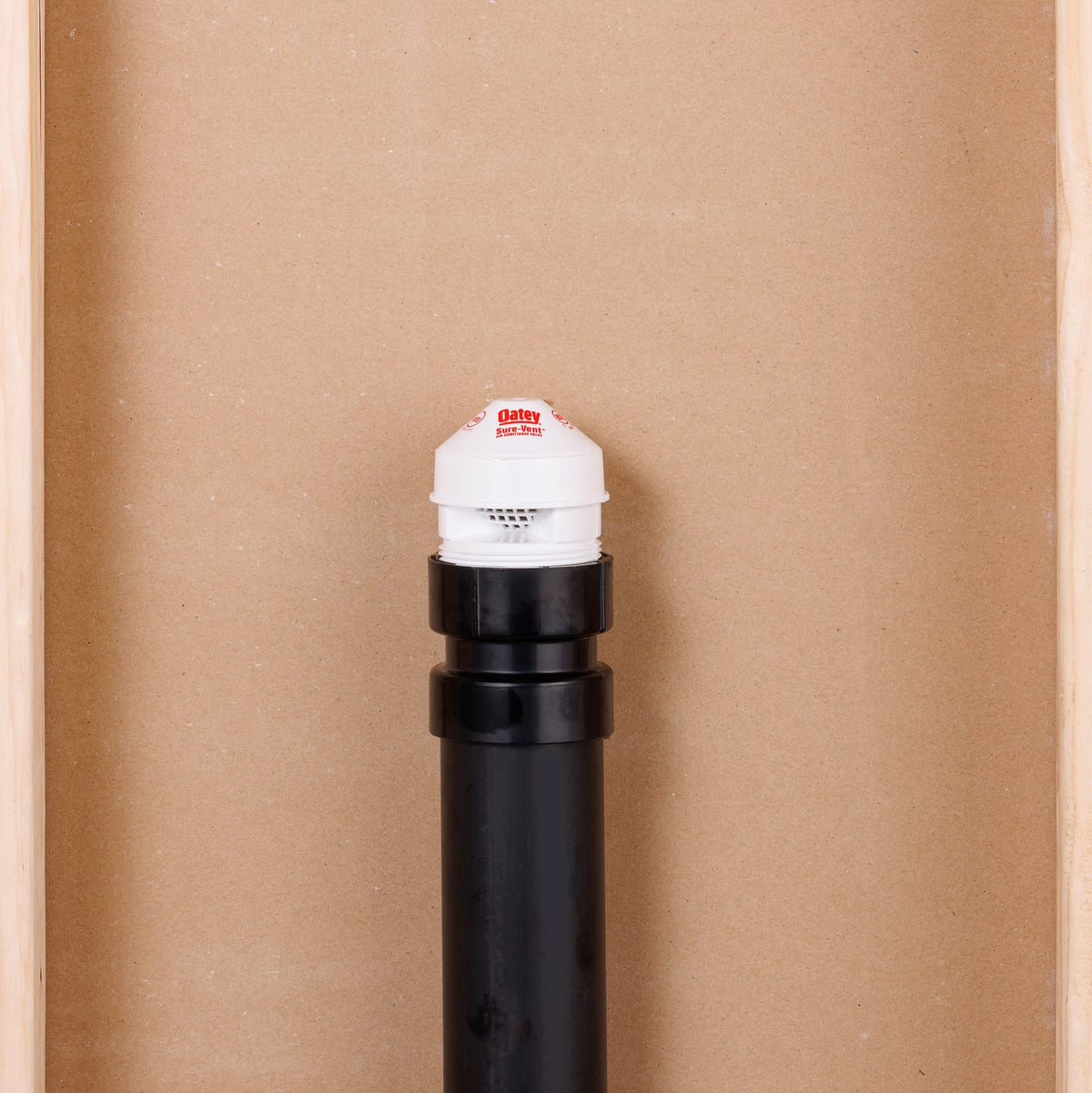 Oatey® Sure-Vent® 1-1/2 in. - 2 in. 160 Branch, 24 Stack DFU Air Admittance Valve with Black PVC Sch. 40 Adapter