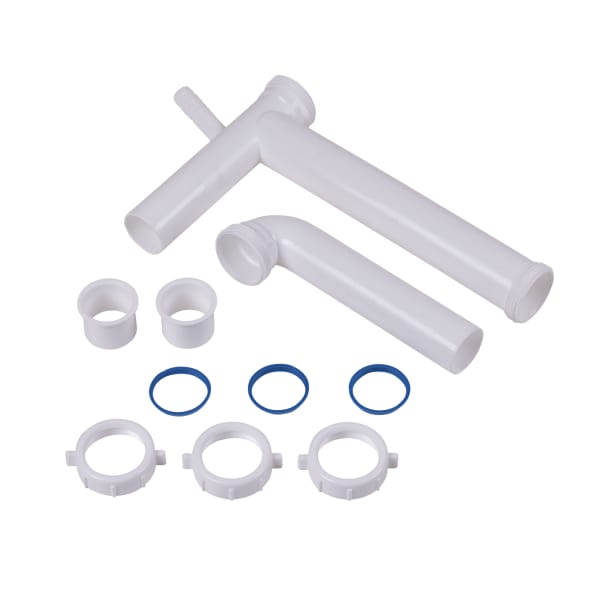 Dearborn® 1-1/2" x 11"-17" Hi-Line/Slip Joint Combination w/ Telescopic Waste Arm & 3/4" Branch