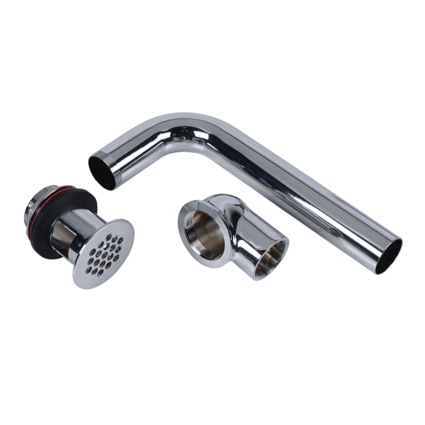 Dearborn® Semi-Cast Grid Wheelchair Patent Overflow Plug w/ 1-1/4 in. - 17 Ga. Tailpiece