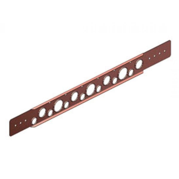 Bracket, 1-3/4-in x 20-in, Copper Extruded