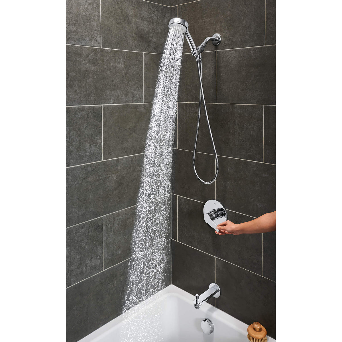 5" Shower Arm in GROHE CHROME