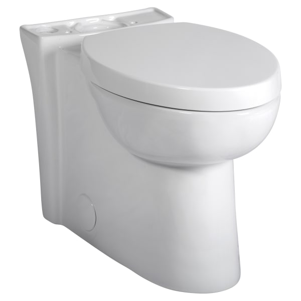 Studio® Skirted Chair Height Elongated Bowl With Seat White