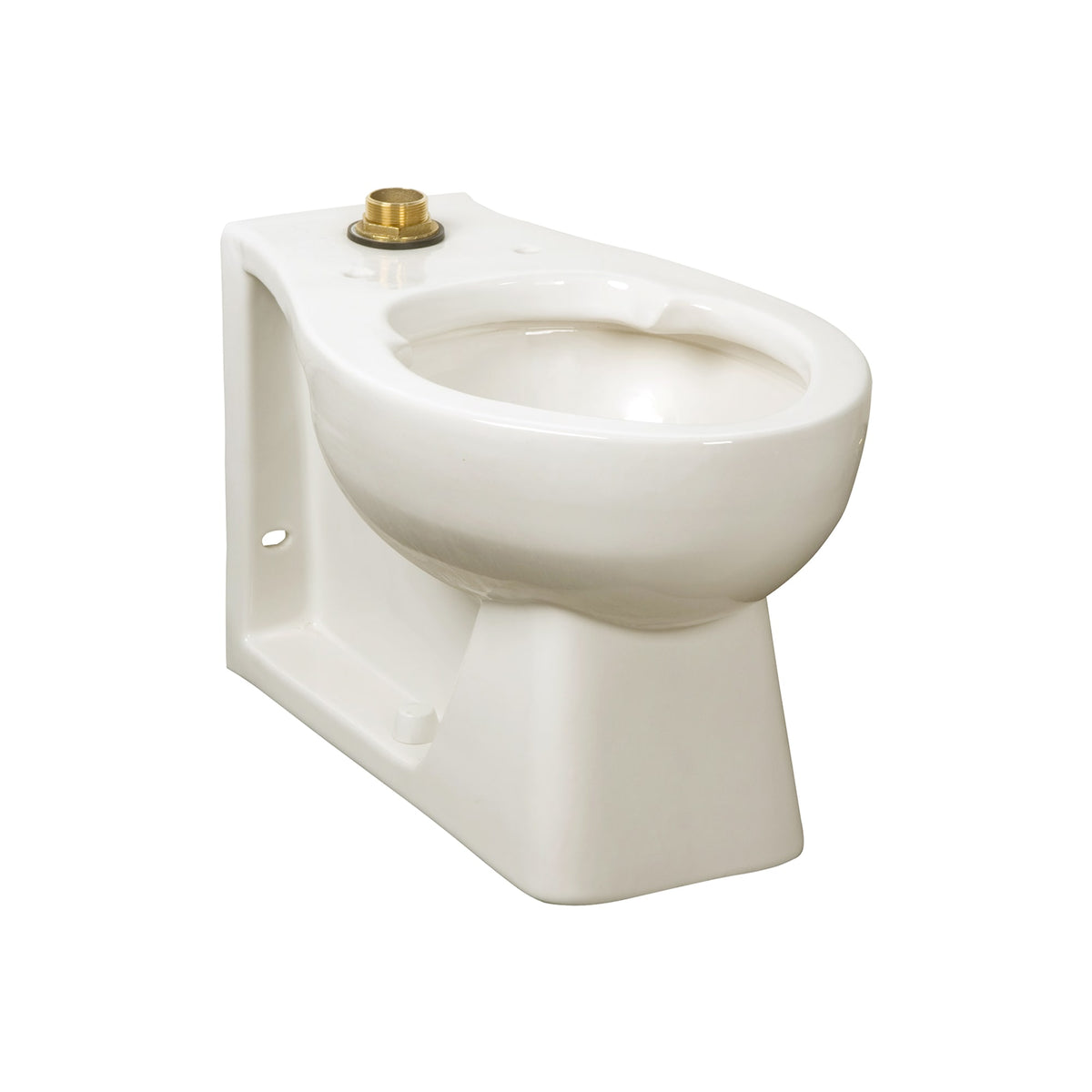 American Standard 3312001.020 Huron® Floor-Mount, Back Outlet EverClean® Bowl Less Seat, Top Spud White