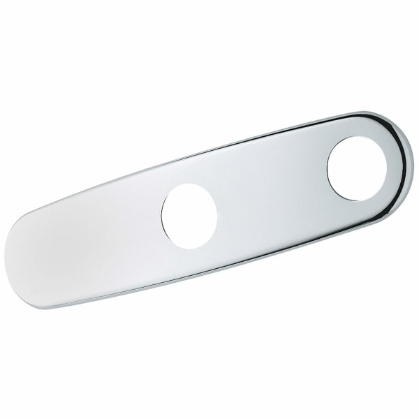 10" Two-Hole Escutcheon in GROHE CHROME