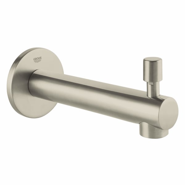 Diverter Tub Spout in GROHE BRUSHED NICKEL
