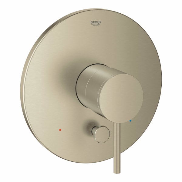 Pressure Balance Valve Trim with Diverter in GROHE BRUSHED NICKEL