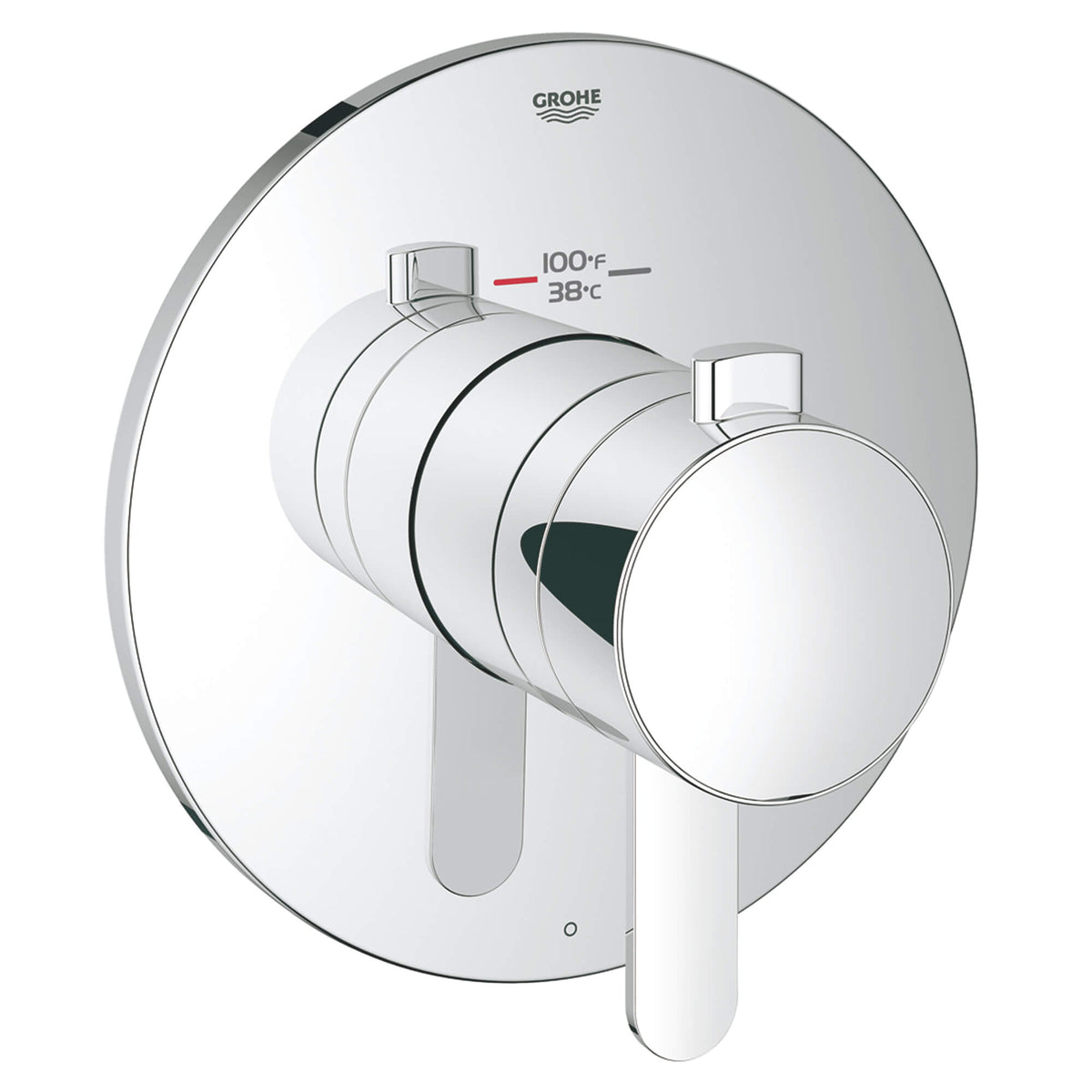 Single Function Thermostatic Valve Trim in GROHE CHROME 19869000