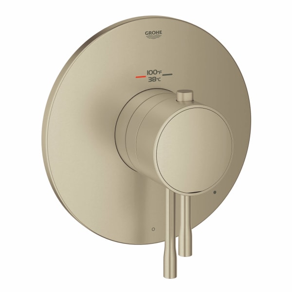 Single Function Thermostatic Valve Trim in GROHE BRUSHED NICKEL