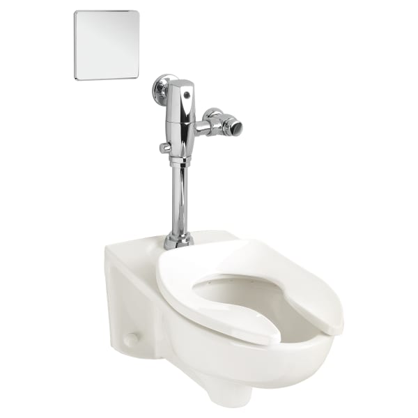 Afwall® Millennium® 1.0 - 1.6 gpf (3.8- 6.0 Lpf) Wall-Hung EverClean® Bowl Less Seat White