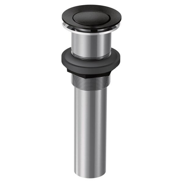 Moen Lavatory Pop-Up Drain Assembly without Overflow in Matte Black
