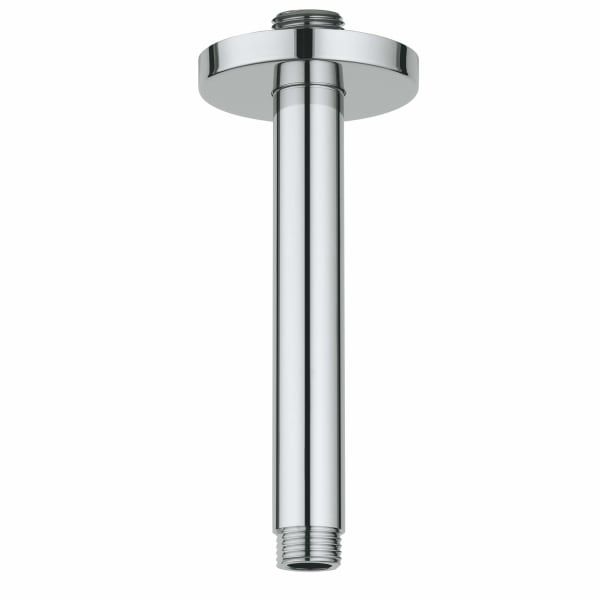 6" Ceiling Shower Arm in GROHE CHROME