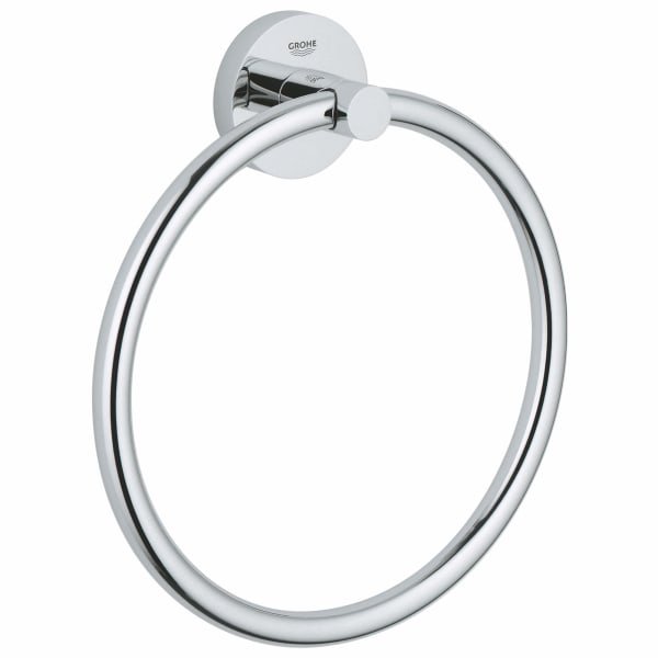 8" Towel Ring in GROHE CHROME