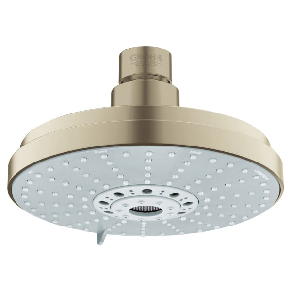 160 Shower Head, 6-1/4" - 4 Sprays, 2.5 gpm in GROHE BRUSHED NICKEL