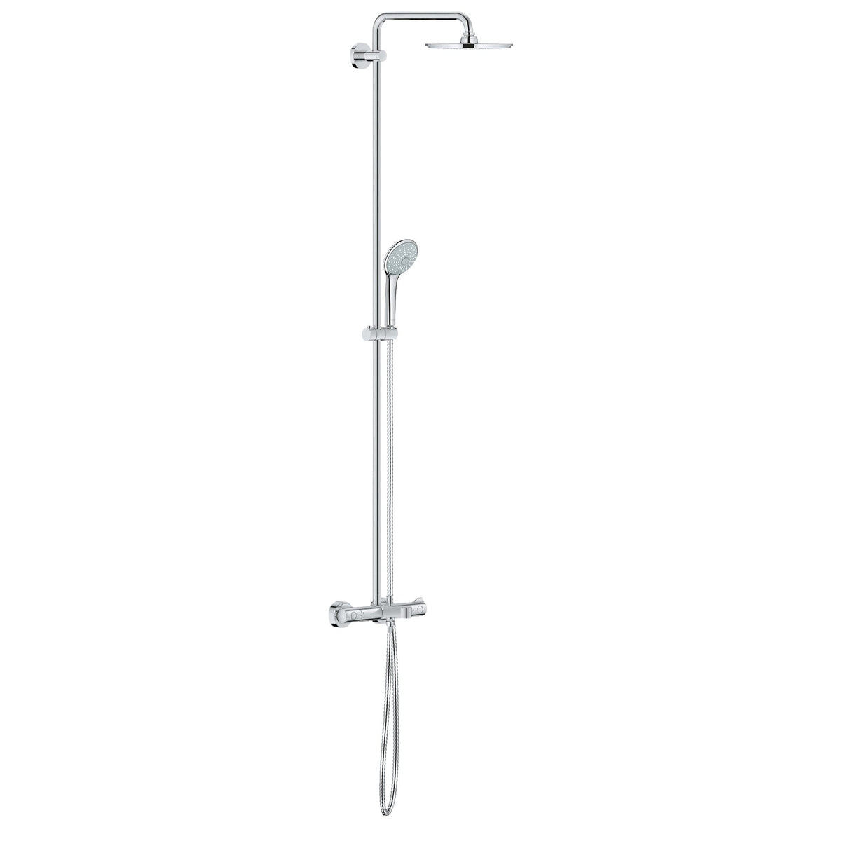 Thermostatic Tub/Shower System in GROHE CHROME