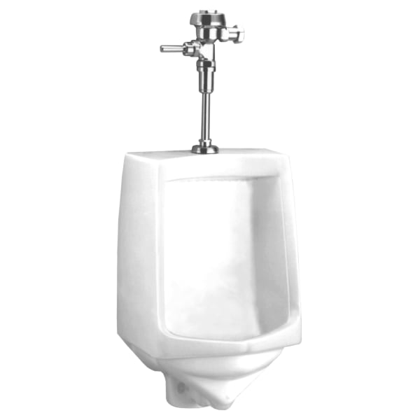Trimbrook® 1.0 gpf/3.8 Lpf Top Spud Siphon Jet Urinal White