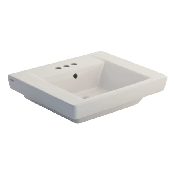 Boulevard® 4-Inch Centerset Pedestal Sink Top White