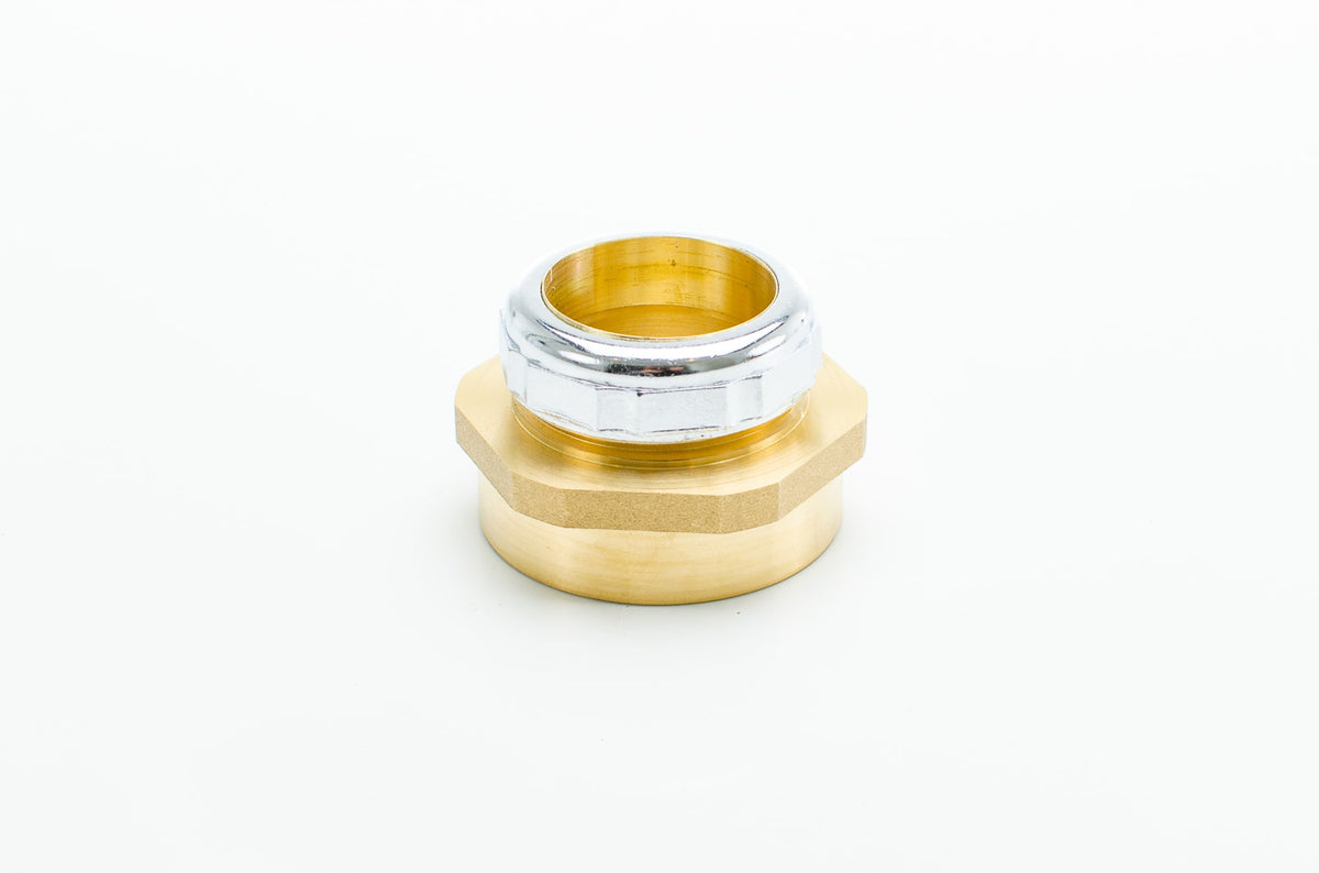 Pasco 1896 1-1/4" x 1-1/2" Waste Connector FPT
