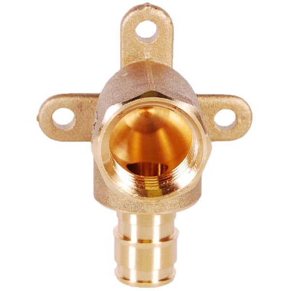 3/4" PEX Drop Ear Elbow (Expansion(F1960) x FIP) - Brass