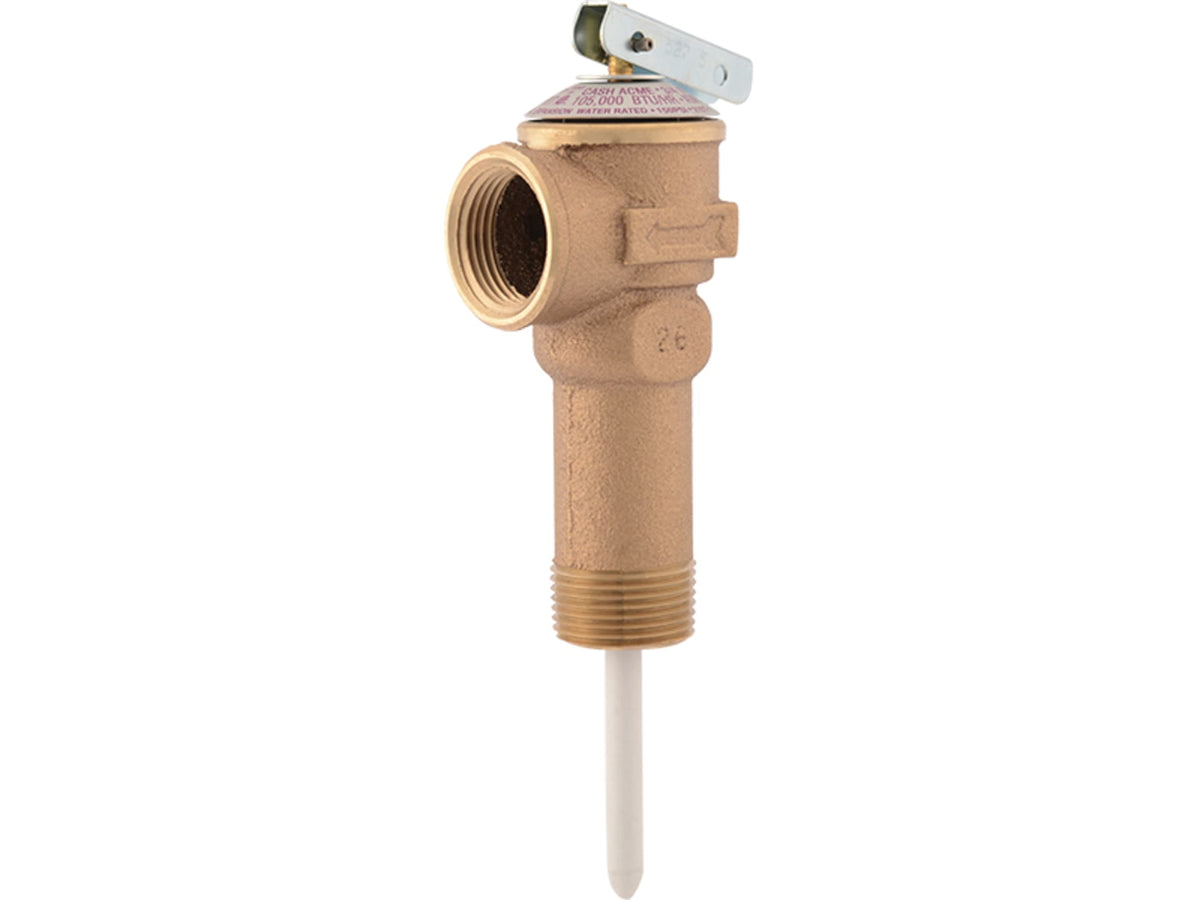 Cash Acme NCLX-5 Series 3/4-in Temperature and Pressure Relief Valve