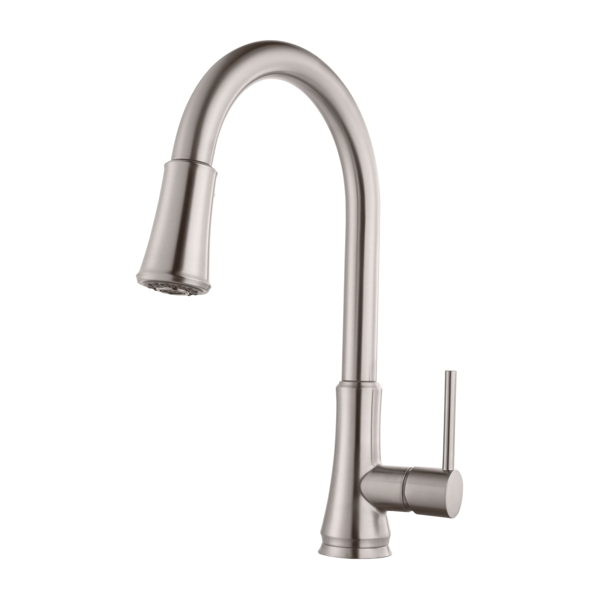 Pfister Faucets G529PF2S Pfirst Series Single-Handle Pull-Down Kitchen Faucet in Stainless Steel