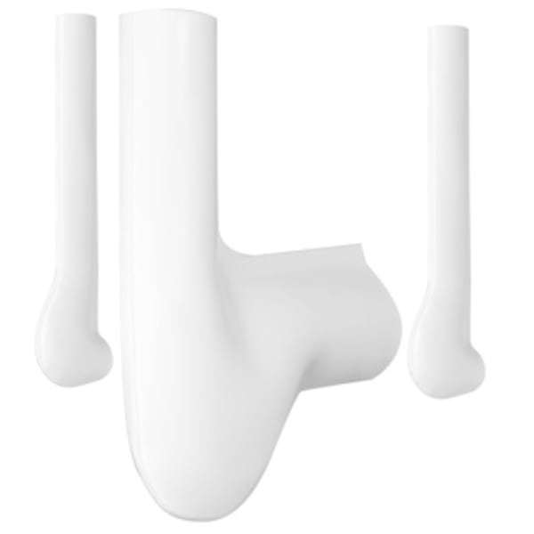 Universal Cover One Trap Two Supply White