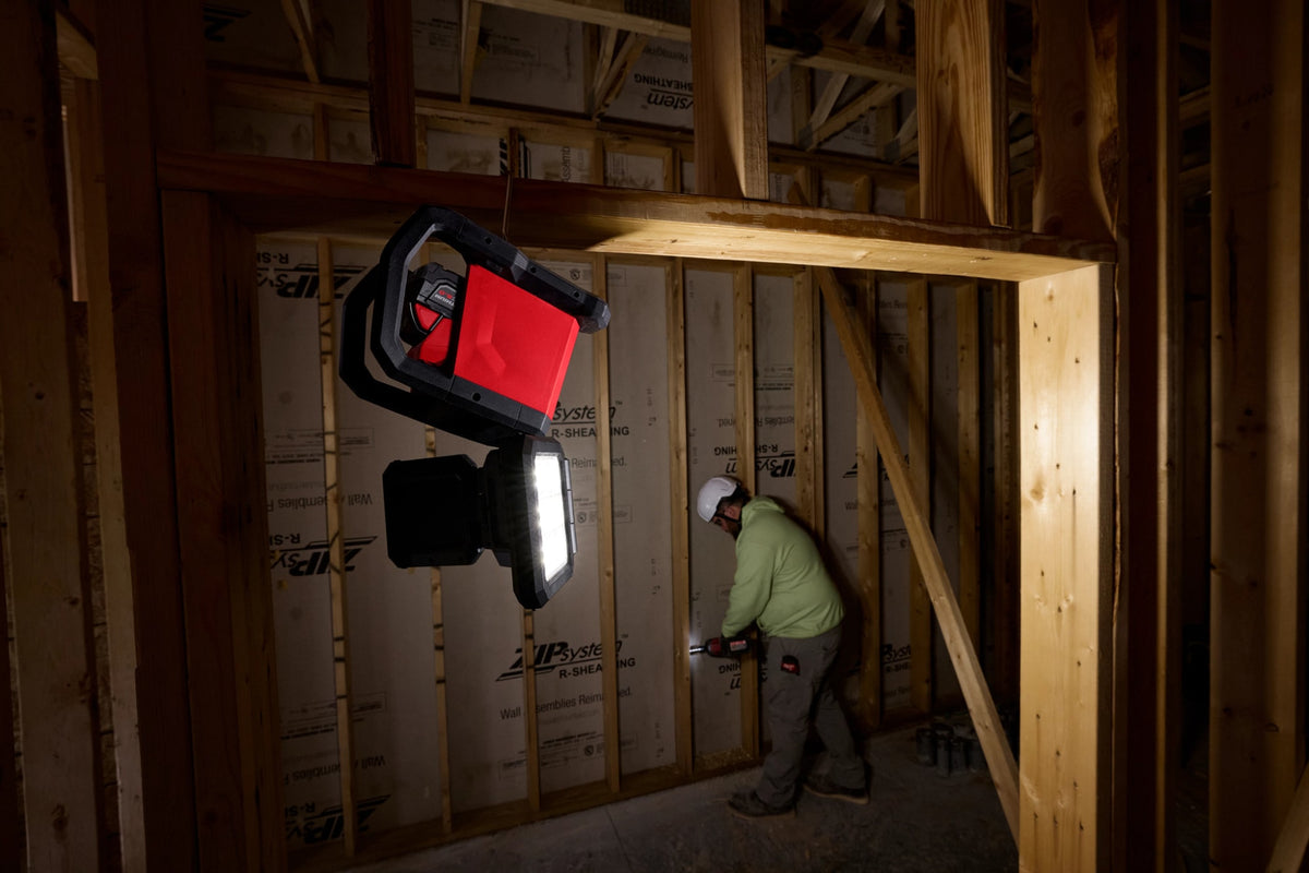 Milwaukee Tools 2368-20 M18™ ROVER™ Dual Power Triple-Panel Flood & Area Light