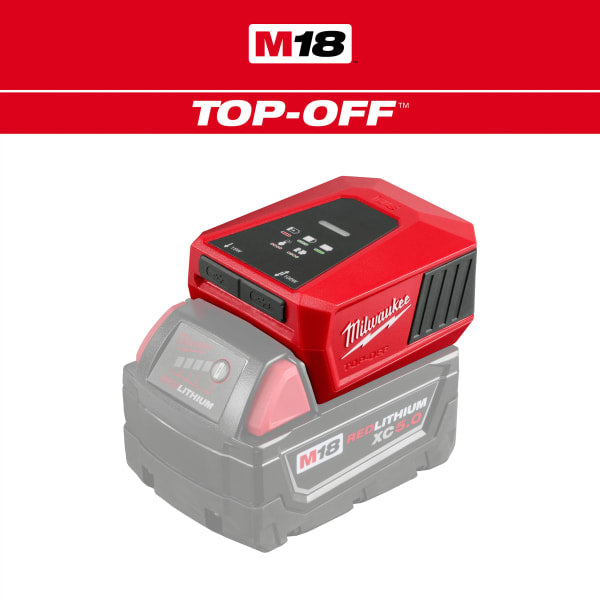 M18™ TOP-OFF™ Charger & Power Supply