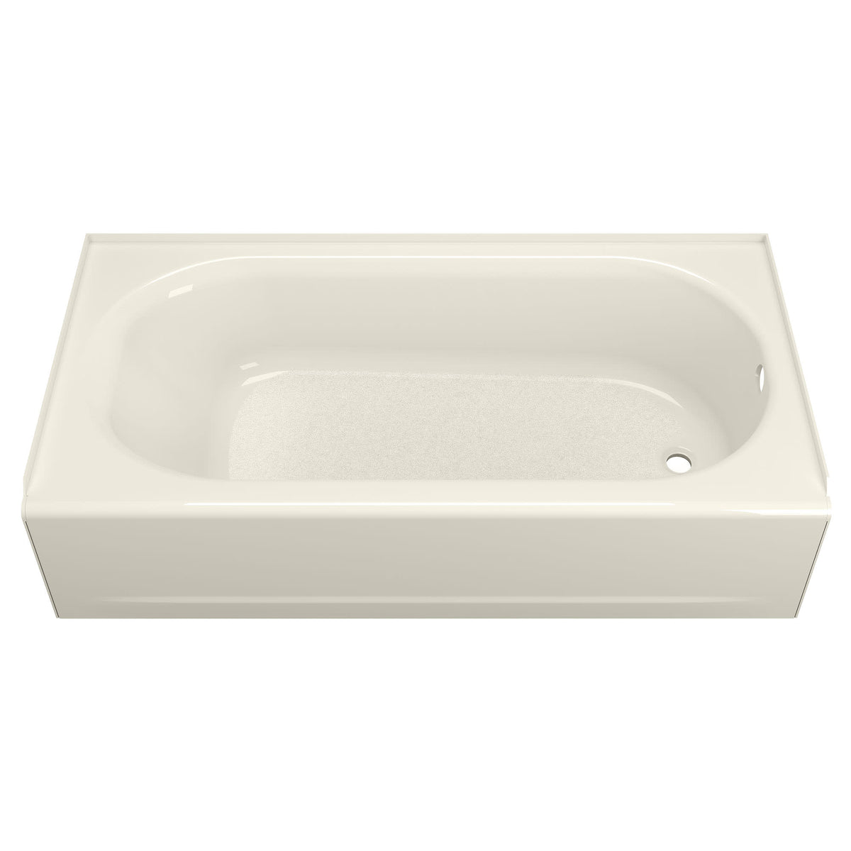 American Standard Princeton® Americast® 60" x 30" Integral Apron Bathtub With Right-Hand Drain Linen