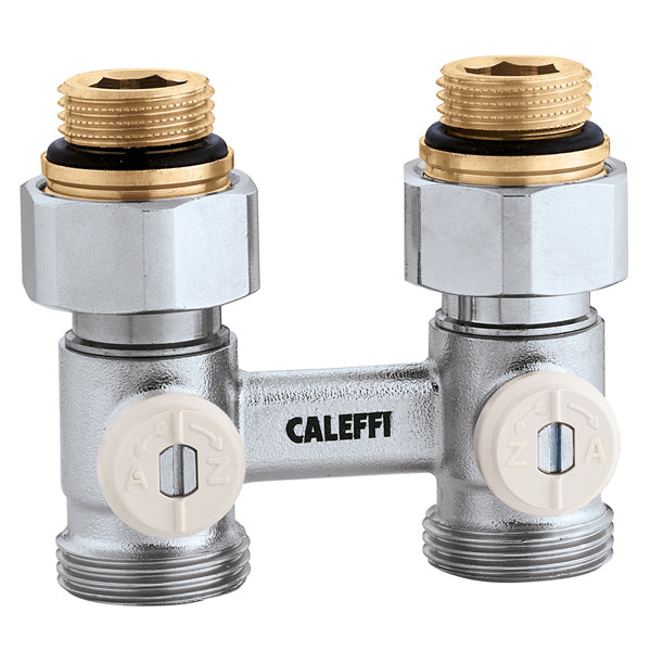 Caleffi North America 301040 STRAIGHT TWO-PIPE VALVE 1/2"M
