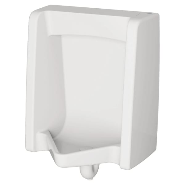 Washbrook 0.125 -1.0 gpf (0.47 - 3.8 Lpf) Back Spud Urinal White