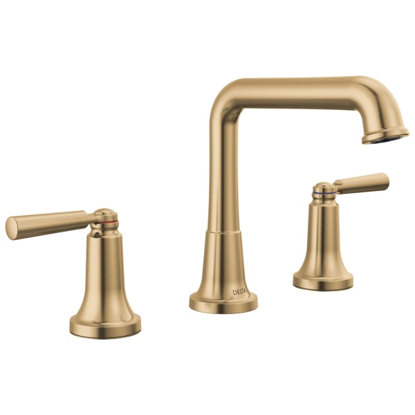 Delta Saylor® Two Handle Widespread Bathroom Faucet Champagne Bronze