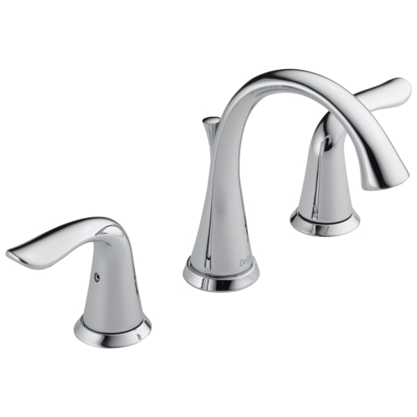 Delta Lahara® Two Handle Widespread Bathroom Faucet Chrome