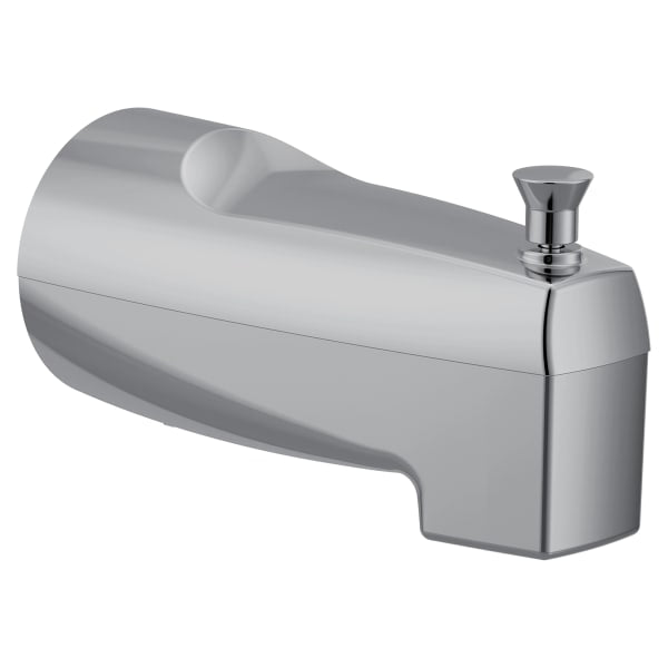 Moen Diverter 5.5 in. Tub Spout with Slip Fit Connection in Chrome