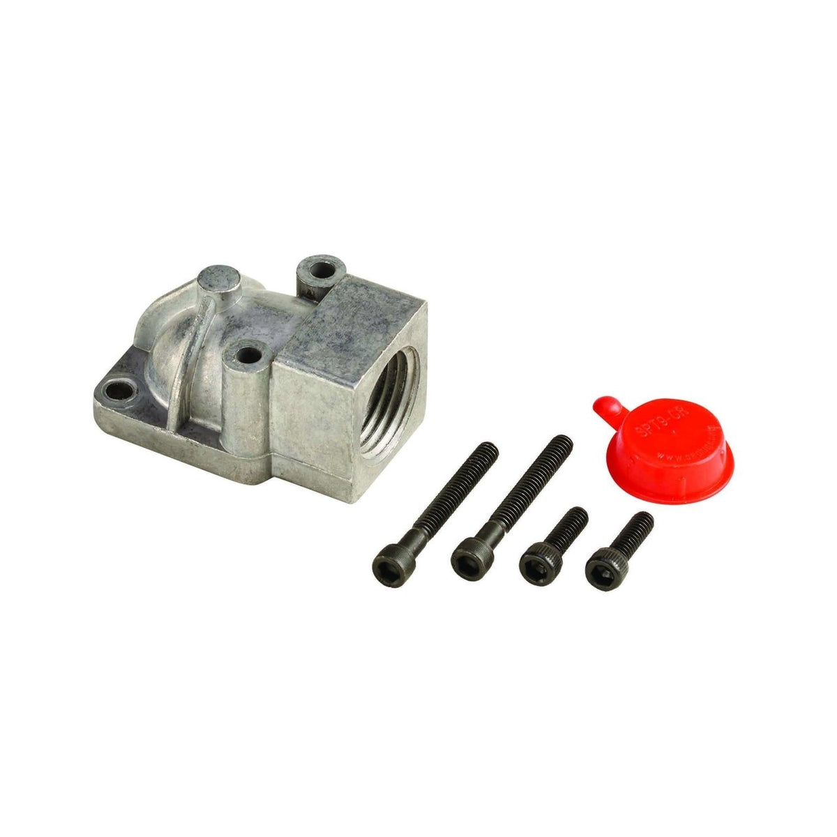 Resideo 393690-4/U 3/4 in Straight Flange with Hex Screws and Dust Plug