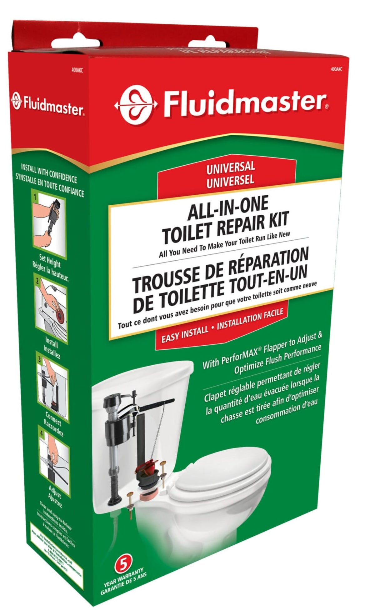 Fluidmaster Complete Toilet Repair Kit