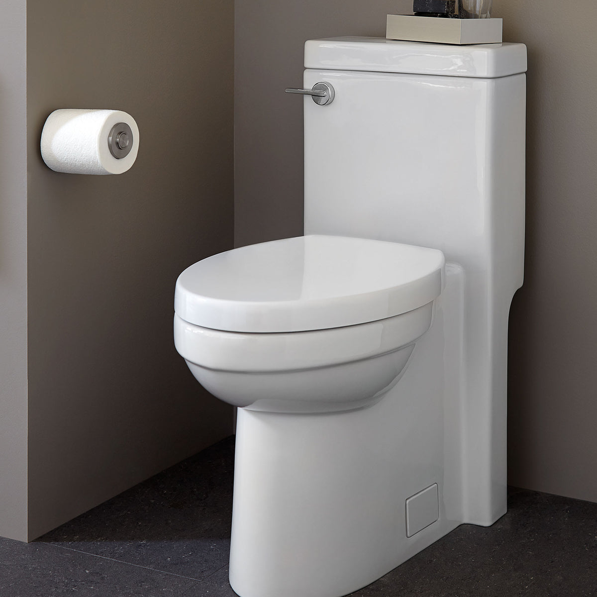 DXV D22015F101.415 Cossu One-Piece Chair Height Elongated Toilet with Seat in CANVAS WHITE