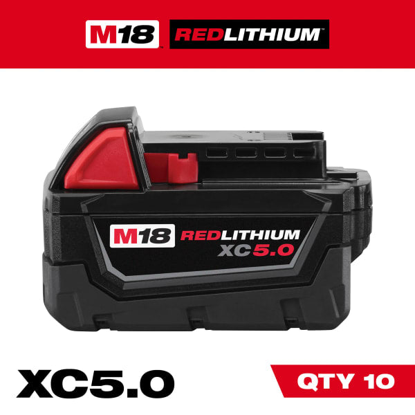 M18™ REDLITHIUM™ XC5.0 Extended Capacity Battery (10 Pack)