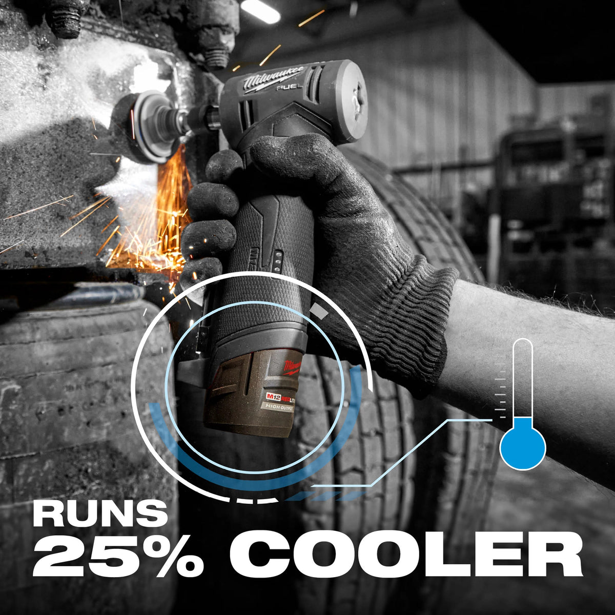 Milwaukee Tools M12™ REDLITHIUM™ HIGH OUTPUT™ CP2.5 Battery Pack