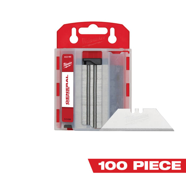 100 Piece General Purpose Utility Blades w/ Dispenser
