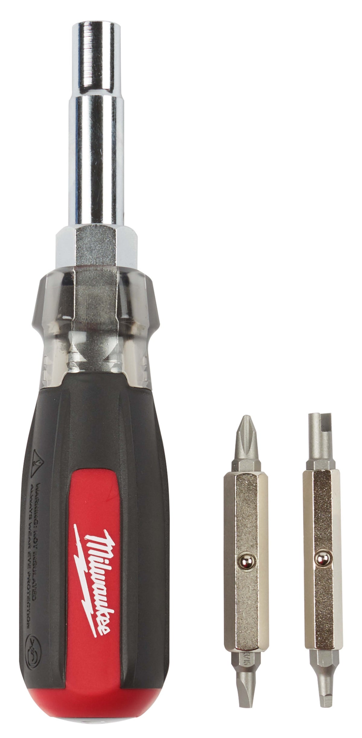 Milwaukee Tools 13in1 Cushion Grip Screwdriver with Schrader Bit