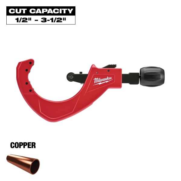 3-1/2" Quick Adjust Copper Tubing Cutter