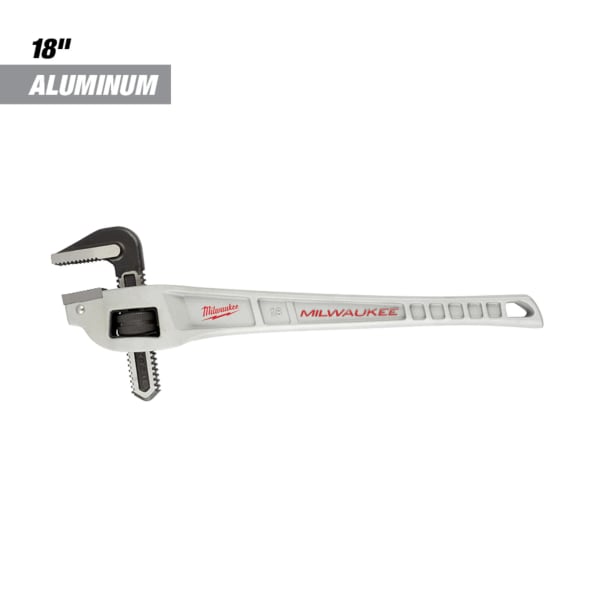 18" Aluminum Offset Pipe Wrench