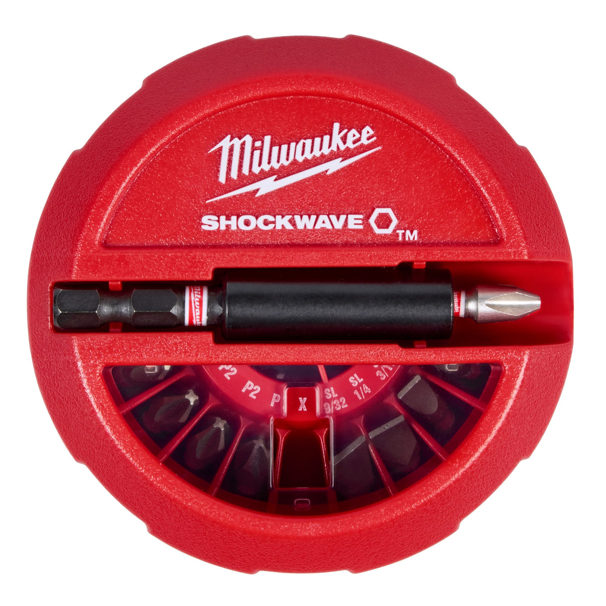 Milwaukee Tools 22 Piece SHOCKWAVE™ Impact Driver Bit Puck (TUBE)