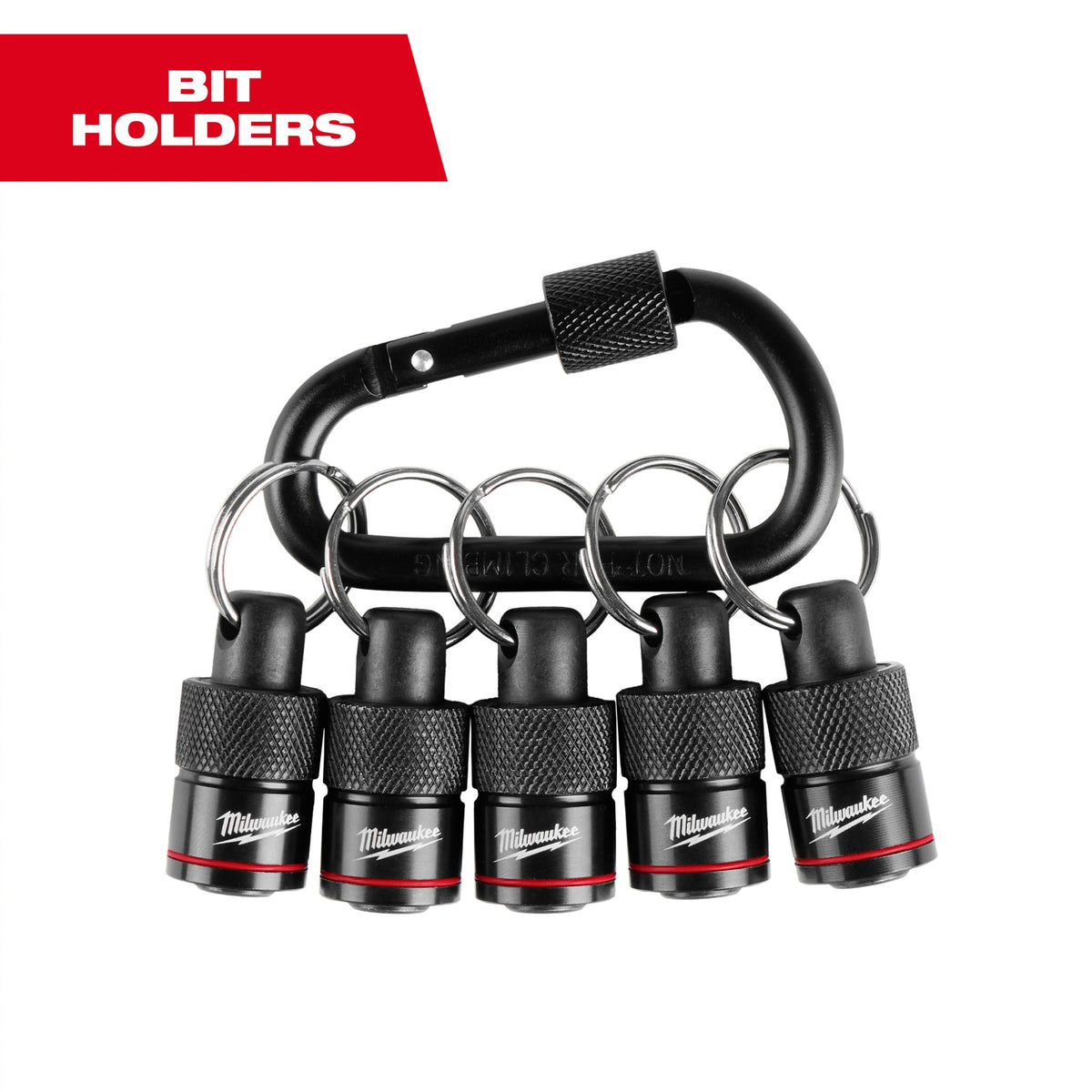 Milwaukee Tools 48-32-4537 5 Piece Bit Holder with Carabiner