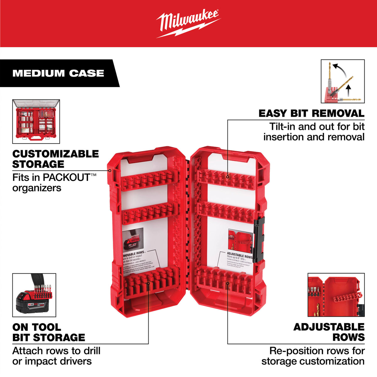 Milwaukee Tools 29 Piece THUNDERBOLT® Titanium Drill Bit Set