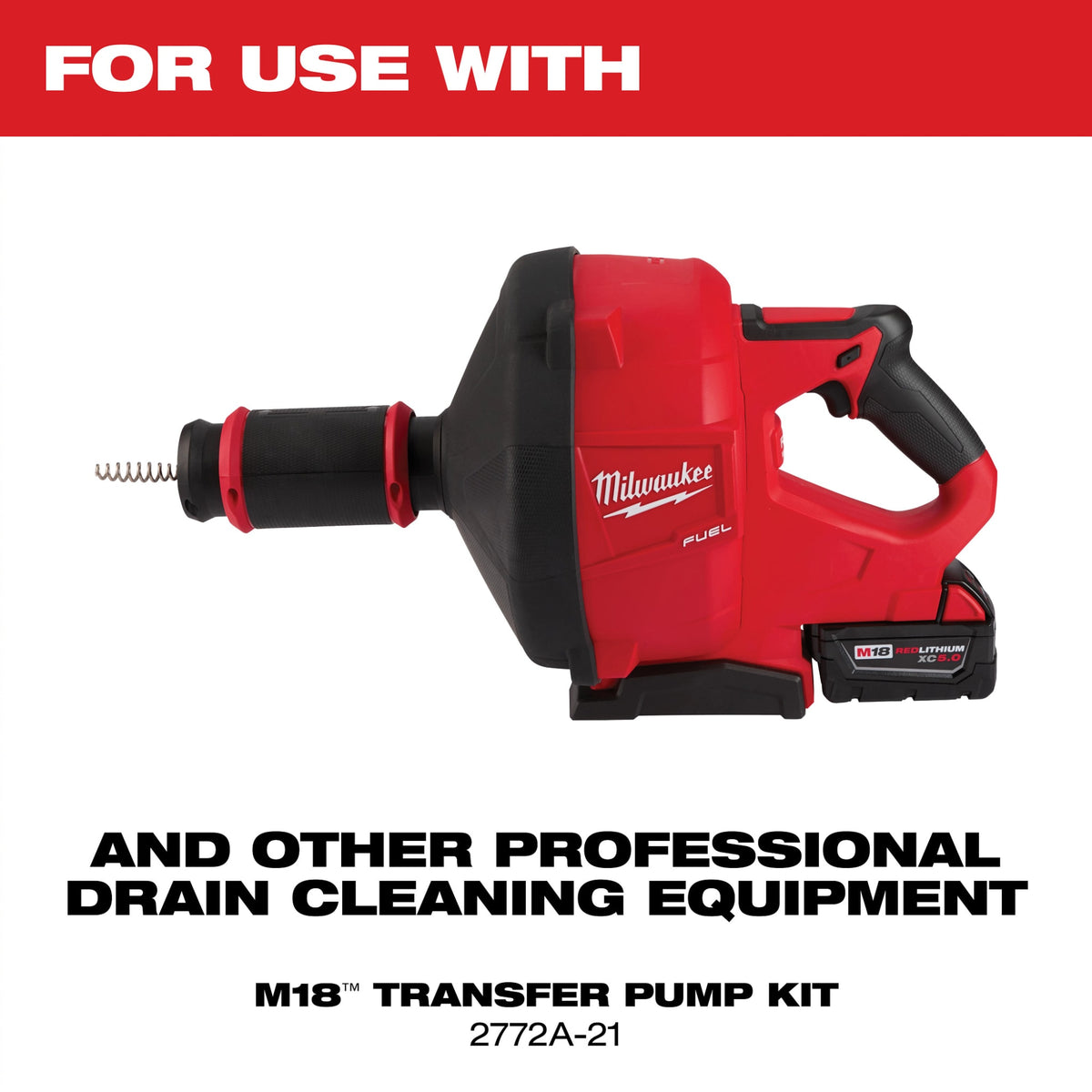 Milwaukee Tools 5 Piece Small Cable Head Attachment Kit w/ RUST GUARD™ Plating
