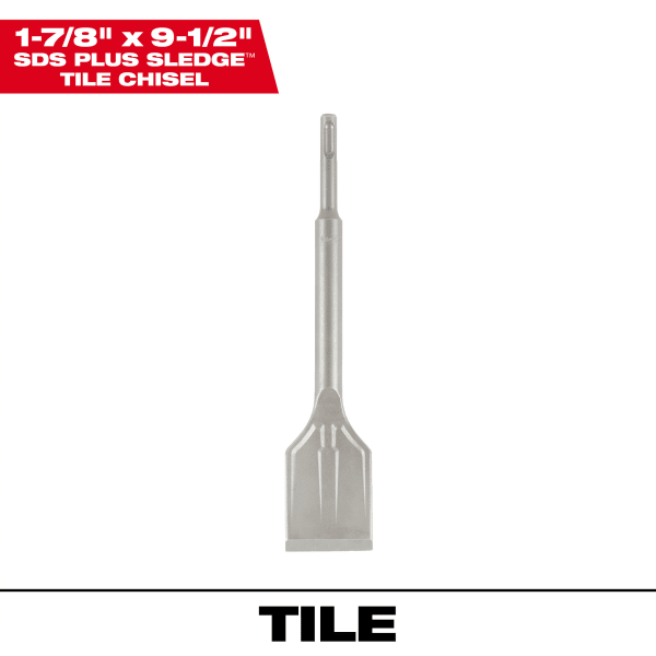 SDS Plus SLEDGE™ 1-7/8" Tile Chisel